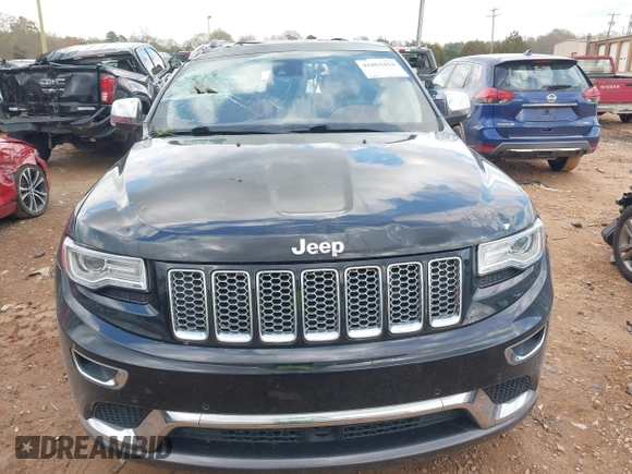 2015 Jeep Grand Cherokee Summit with VIN 1C4RJFJT1FC768707, listed as a IAAI auction lot 41863454 with 122,564 mi miles. Bid and sale history available at carsss.com. Image 12.