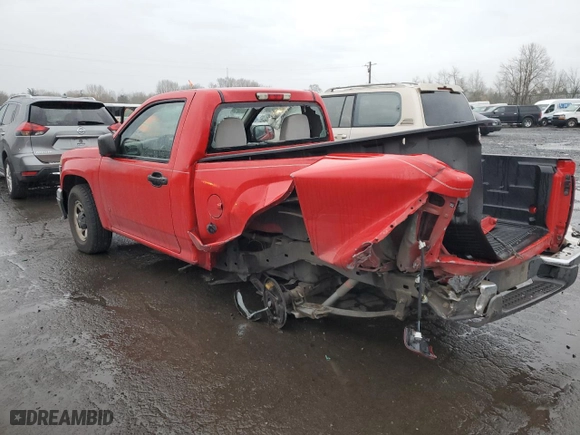 2006 Chevrolet Colorado LS with VIN 1GCCS148668186327, listed as a Copart auction lot 84711024 with 165,773 mi miles and Salvage Title. Bid and sale history available at carsss.com. Image 2.