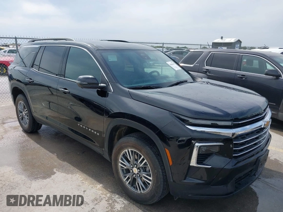 2024 Chevrolet Traverse FWD LT with VIN 1GNERGKS5RJ176849, listed as a IAAI auction lot 42066415 with 13,740 mi miles and . Bid and sale history available at DreamBid. Image 1.