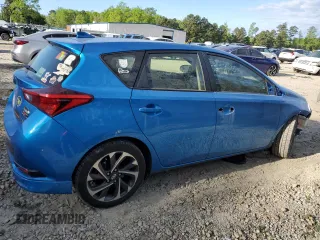 2016 Scion iM with VIN JTNKARJE8GJ517051, listed as a Copart auction lot 52912655 with 136,187 mi miles and Clean Title. Bid and sale history available at carsss.com. Image 3.