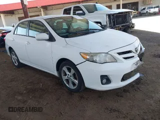 2011 Toyota Corolla L with VIN 2T1BU4EE3BC604630, listed as a IAAI auction lot 41986565 with 132,325 mi miles. Bid and sale history available at carsss.com. Image 1.