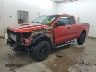 2019 Ford Ranger XL with VIN 1FTER1FH0KLA58724, listed as a Copart auction lot 53284875 with 66,600 mi miles and Salvage title. Bid and sale history available at DreamBid. Image 1.