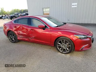 2017 Mazda 6 Grand Touring with VIN JM1GL1X59H1108040, listed as a Copart auction lot 53727265 with 151,419 mi miles and Salvage Title. Bid and sale history available at carsss.com. Image 4.