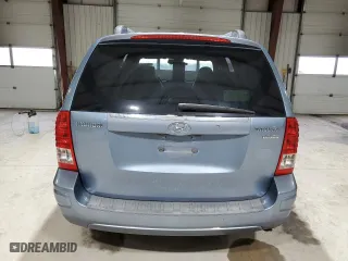 2007 Hyundai Entourage GLS with VIN KNDMC233776022725, listed as a Copart auction lot 85692334 with 155,114 mi miles and Salvage Title. Bid and sale history available at carsss.com. Image 6.