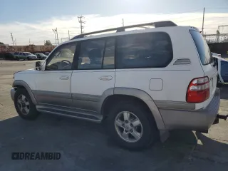 2003 Toyota Land Cruiser with VIN JTEHT05JX32035080, listed as a Copart auction lot 46715835 with 240,051 mi miles and Salvage Title. Bid and sale history available at carsss.com. Image 2.