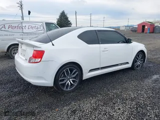 2013 Scion tC with VIN JTKJF5C70D3065601, listed as a IAAI auction lot 41272881 with 110,828 mi miles. Bid and sale history available at carsss.com. Image 4.
