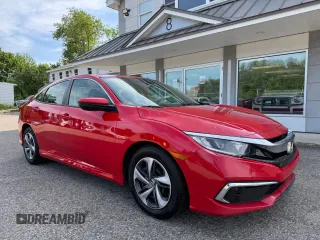 2020 Honda Civic LX z VIN 2HGFC2F6XLH501357, wystawiony jako Copart lot #59871375 z przebiegiem 213 685 mil mil oraz Czysty tytuł • Clean title. Historia ofert i sprzedaży dostępna na DreamBid. Obrazek 1.