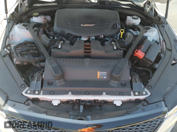 2023 Cadillac CT4-V Blackwing z VIN 1G6DL5RP1P0410633, wystawiony jako Copart lot #67655604 z przebiegiem 8476 mil mil oraz Szkody całkowita. Historia ofert i sprzedaży dostępna na DreamBid. Obrazek 12.