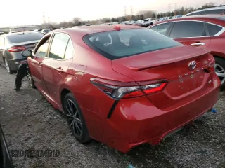2021 Toyota Camry SE Nightshade with VIN 4T1G11AK9MU467168, listed as a Copart auction lot 79704324 with 0 mi miles and Salvage Title. Bid and sale history available at carsss.com. Image 2.