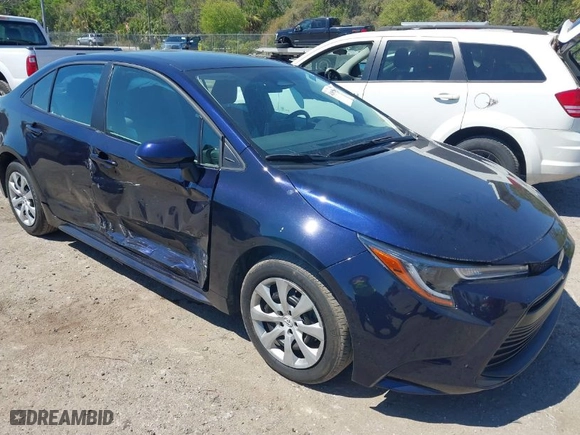 2024 Toyota Corolla LE with VIN 5YFB4MDE6RP092163, listed as a IAAI auction lot 41895442 with 19,345 mi miles. Bid and sale history available at carsss.com. Image 1.