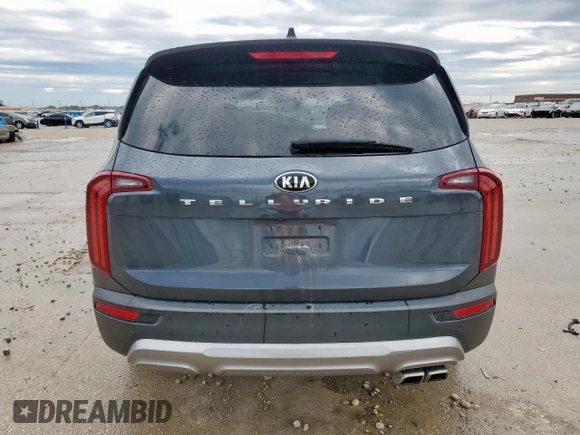 2021 Kia Telluride EX with VIN 5XYP34HC7MG113679, listed as a Copart auction lot 55752625 with 85,602 mi miles and Salvage title. Bid and sale history available at DreamBid. Image 6.