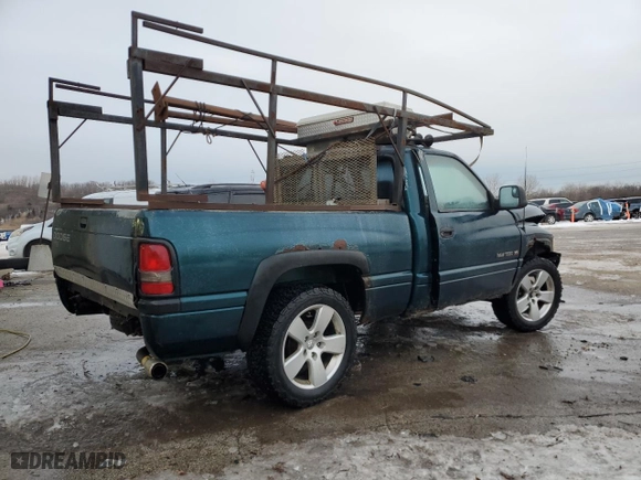 1997 Dodge Ram 1500 with VIN 1B7HC16X2VS172921, listed as a Copart auction lot 45765705 with 230,213 mi miles and Salvage Title. Bid and sale history available at carsss.com. Image 3.