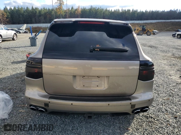 2008 Porsche Cayenne GTS with VIN WP1AD29P38LA73022, listed as a Copart auction lot 80725274 with 194,901 mi miles and Salvage title. Bid and sale history available at DreamBid. Image 6.