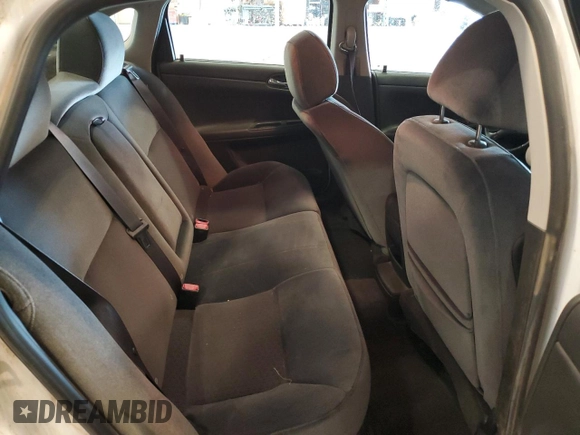 2012 Chevrolet Impala LS Fleet z VIN 2G1WF5E35C1129670, wystawiony jako Copart lot #59518765 z przebiegiem 181 123 mil mil oraz Szkoda całkowita • Salvage title. Historia ofert i sprzedaży dostępna na DreamBid. Obrazek 10.