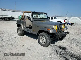 1988 Jeep Wrangler Sahara with VIN 2BCCV8121JB525518, listed as a Copart auction lot 71491994 with 252,317 mi miles and Salvage Title. Bid and sale history available at carsss.com. Image 10.