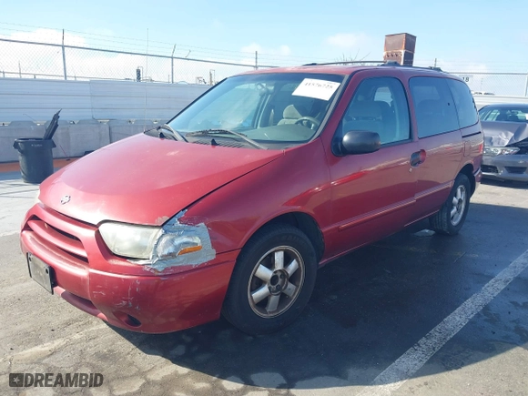 2002 Nissan Quest GXE with VIN 4N2ZN15T92D805926, listed as a IAAI auction lot 41576725 with 226,920 mi miles. Bid and sale history available at carsss.com. Image 17.
