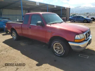 1999 Ford Ranger XL with VIN 1FTYR14V2XPC01324, listed as a Copart auction lot 52988155 with 174,461 mi miles and Clean Title. Bid and sale history available at carsss.com. Image 4.