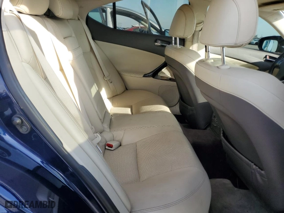 2011 Lexus IS 350 with VIN JTHBE5C24B5025704, listed as a Copart auction lot 83658324 with 160,961 mi miles and Salvage Title. Bid and sale history available at carsss.com. Image 10.
