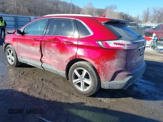 2019 Ford Edge SEL with VIN 2FMPK4J93KBB48220, listed as a IAAI auction lot 41643484 with 42,562 mi miles. Bid and sale history available at carsss.com. Image 3.
