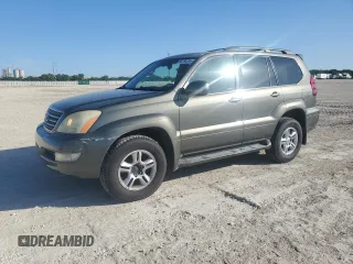 2006 Lexus GX 470 z VIN JTJBT20X560096738, wystawiony jako Copart lot #56780535 z przebiegiem 260 280 mil mil oraz Tytuł czysty. Historia ofert i sprzedaży dostępna na DreamBid. Obrazek 1.