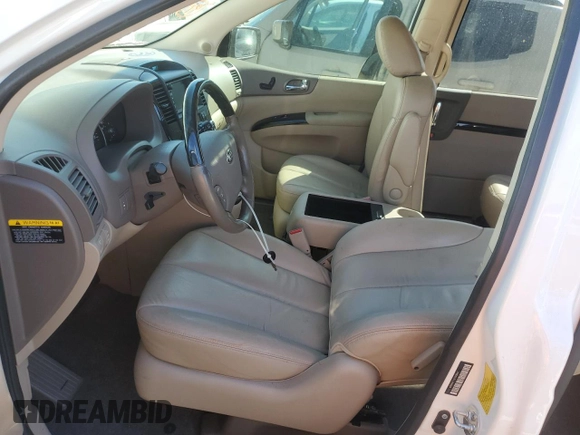 2014 Kia Sedona EX with VIN KNDMH4C70E6568487, listed as a Copart auction lot 74682134 with 69,977 mi miles and Salvage Title. Bid and sale history available at carsss.com. Image 7.