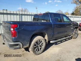 2019 Chevrolet Silverado 1500 LT with VIN 3GCUYDEDXKG156252, listed as a Copart auction lot 41859125 with 85,247 mi miles and Salvage Title. Bid and sale history available at carsss.com. Image 3.