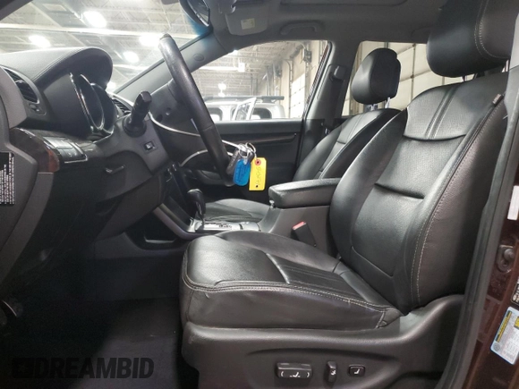 2012 Kia Sorento SX with VIN 5XYKW4A22CG297804, listed as a Copart auction lot 51800975 with 91,787 mi miles and Salvage Title. Bid and sale history available at carsss.com. Image 7.