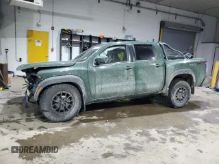 2022 Nissan Frontier Pro-4X z VIN 1N6ED1EK9NN618001, wystawiony jako Copart lot #42798935 z przebiegiem 50 121 mil mil oraz Szkoda całkowita • Salvage title. Historia ofert i sprzedaży dostępna na DreamBid. Obrazek 1.