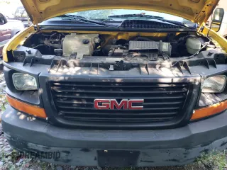 2003 GMC Savana Commercial C6Y SRW with VIN 1GDHG31U931902268, listed as a Copart auction lot 64520103 with Not Provided miles and Salvage Title. Bid and sale history available at carsss.com. Image 12.