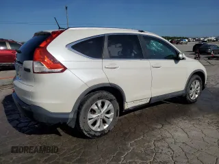 2014 Honda CR-V EX-L with VIN 5J6RM3H74EL028219, listed as a Copart auction lot 54142635 with 143,421 mi miles and Salvage Title. Bid and sale history available at carsss.com. Image 3.