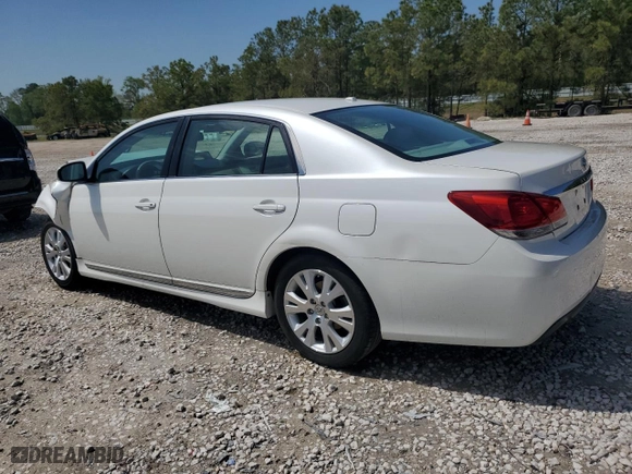 2011 Toyota Avalon with VIN 4T1BK3DB0BU432272, listed as a Copart auction lot 50172325 with 134,737 mi miles and Salvage Title. Bid and sale history available at carsss.com. Image 2.