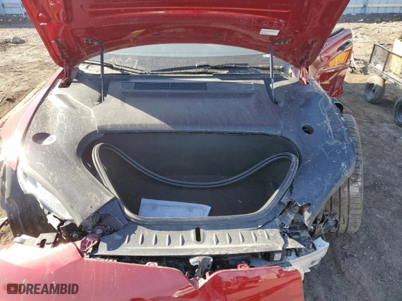 2023 Tesla Model S with VIN 5YJSA1E53PF512587, listed as a Copart auction lot 48983475 with 41,232 mi miles and Salvage Title. Bid and sale history available at carsss.com. Image 11.