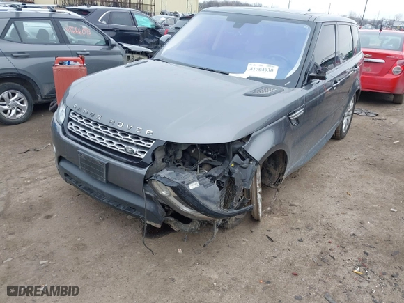 2016 Land Rover Range Rover Sport V6 Diesel HSE with VIN SALWR2KF2GA654802, listed as a IAAI auction lot 41704930 with 150,193 mi miles. Bid and sale history available at carsss.com. Image 17.