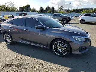 2017 Honda Civic Sedan LX with VIN 2HGFC2F54HH547684, listed as a Copart auction lot 51485985 with 139,066 mi miles and Salvage Title. Bid and sale history available at carsss.com. Image 4.