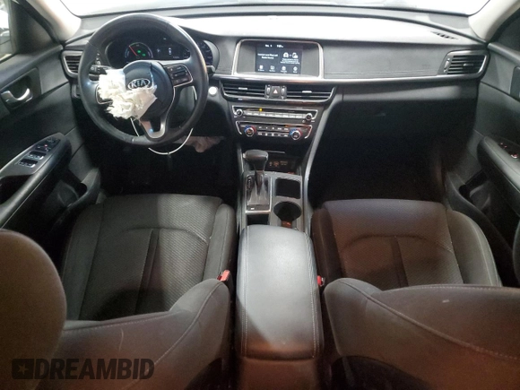 2018 Kia Optima Hybrid Premium with VIN KNAGT4LEXJ5025171, listed as a Copart auction lot 84096764 with 51,973 mi miles and Salvage Title. Bid and sale history available at carsss.com. Image 8.
