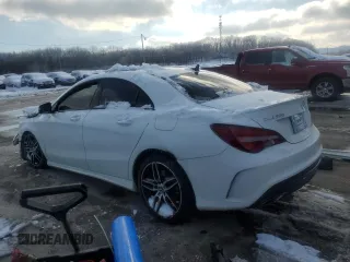 2019 Mercedes-Benz CLA with VIN WDDSJ4EB2KN712030, listed as a Copart auction lot 87848395 with 127,831 mi miles and Salvage Title. Bid and sale history available at carsss.com. Image 2.