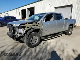 2015 GMC Canyon 2WD with VIN 1GTG5AE38F1156671, listed as a Copart auction lot 85194924 with 123,597 mi miles and Salvage Title. Bid and sale history available at DreamBid. Image 1.