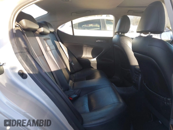 2008 Lexus IS 250 with VIN JTHBK262682066459, listed as a IAAI auction lot 41643393 with 156,091 mi miles and . Bid and sale history available at DreamBid. Image 8.