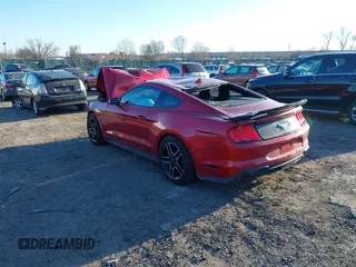 2023 Ford Mustang EcoBoost with VIN 1FA6P8TH0P5113505, listed as a IAAI auction lot 41330154 with 13,456 mi miles. Bid and sale history available at carsss.com. Image 3.