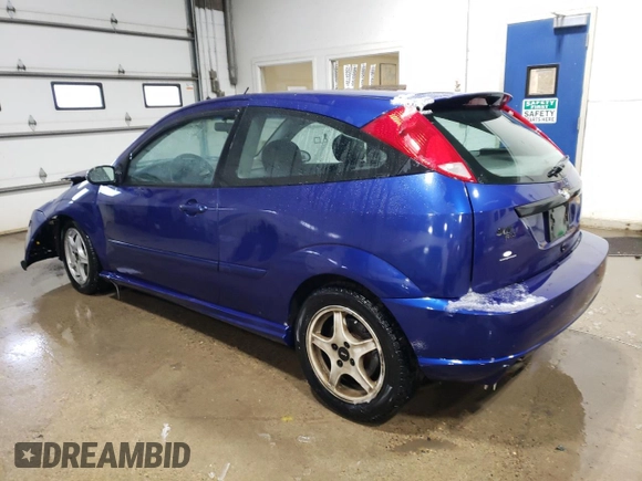 2002 Ford Focus SVT with VIN 3FAHP39592R229140, listed as a Copart auction lot 45146425 with 193,976 mi miles and Salvage Title. Bid and sale history available at DreamBid. Image 2.