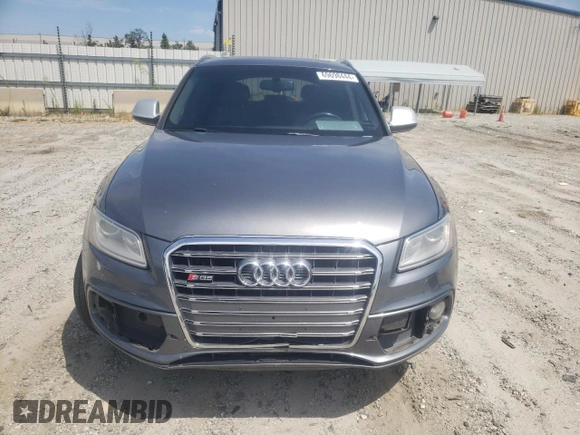 2014 Audi SQ5 Premium Plus with VIN WA1CGAFPXEA010954, listed as a Copart auction lot 69698444 with 193,137 mi miles and Salvage Title. Bid and sale history available at carsss.com. Image 5.