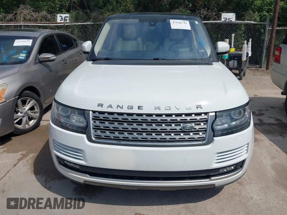2016 Land Rover Range Rover HSE with VIN SALGS2VF9GA267314, listed as a IAAI auction lot 42548531 with 145,364 mi miles and . Bid and sale history available at DreamBid. Image 6.