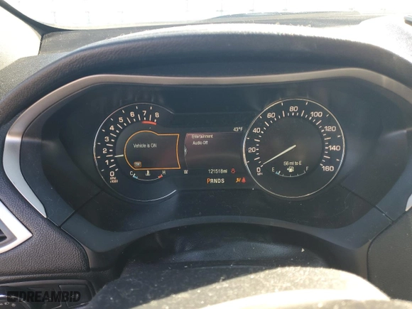 2017 Lincoln MKZ Select with VIN 3LN6L5C96HR608248, listed as a Copart auction lot 44388405 with 121,518 mi miles and Salvage Title. Bid and sale history available at carsss.com. Image 9.