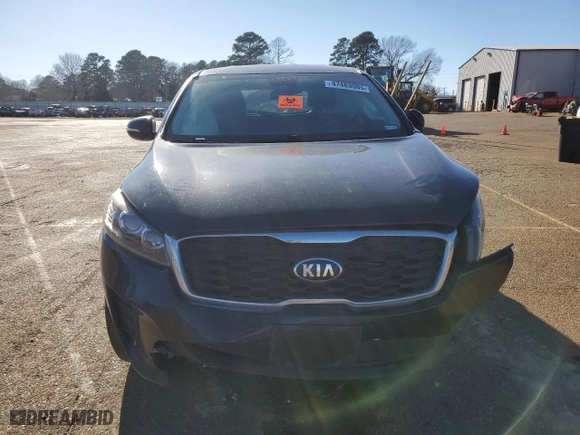 2019 Kia Sorento LX V6 with VIN 5XYPG4A50KG494000, listed as a Copart auction lot 47469005 with 0 mi miles and Salvage Title. Bid and sale history available at carsss.com. Image 5.