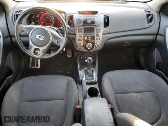 2012 Kia Forte SX with VIN KNAFW4A30C5524522, listed as a Copart auction lot 50923455 with 117,803 mi miles and Salvage Title. Bid and sale history available at carsss.com. Image 8.