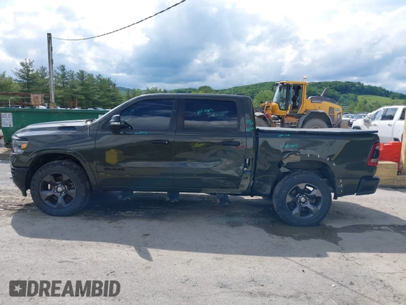 2021 Ram 1500 Big Horn with VIN 1C6SRFFT1MN669218, listed as a IAAI auction lot 42366224 with 50,230 mi miles and . Bid and sale history available at DreamBid. Image 14.
