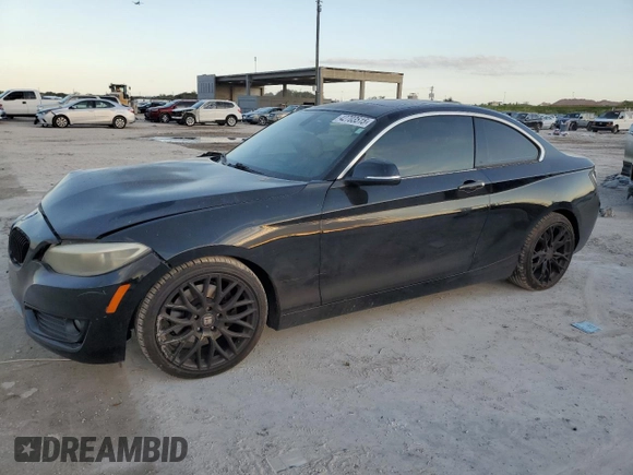 2014 BMW 2 Series 228i with VIN WBA1F5C54EVV99497, listed as a Copart auction lot 42703515 with 135,719 mi miles and Salvage Title. Bid and sale history available at DreamBid. Image 1.