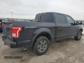 2016 Ford F-150 XL with VIN 1FTEW1CF8GKD37718, listed as a Copart auction lot 51844905 with 148,667 mi miles and Salvage title. Bid and sale history available at DreamBid. Image 3.