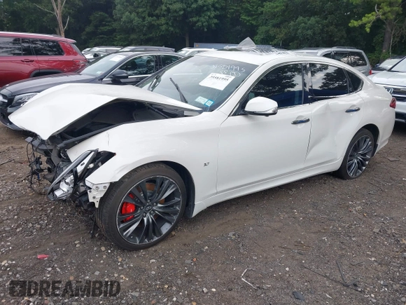 2016 Infiniti Q70 with VIN JN1BY1AR3GM270723, listed as a IAAI auction lot 40029163 with 80,411 mi miles. Bid and sale history available at carsss.com. Image 19.