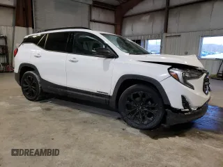 2020 GMC Terrain SLT with VIN 3GKALVEV3LL310748, listed as a Copart auction lot 46742895 with 156,264 mi miles and Salvage Title. Bid and sale history available at DreamBid. Image 4.